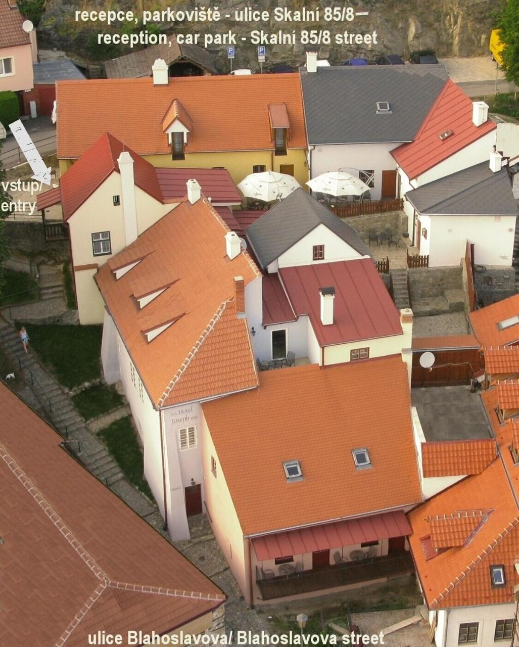 Hotel Joseph 1699 Třebíč Exteriör bild